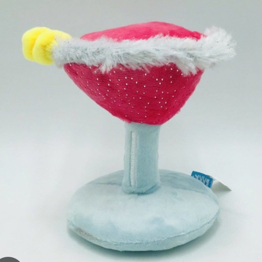 Bark Pawsmo cocktail dog toy
